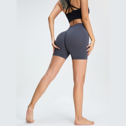 PloppyDolly Workout Shorts for Women Seamless Scrunch Butt Lifting High Waisted Yoga