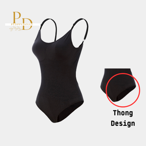 Ploppydolly Bodysuit Thong Woman Shapewear